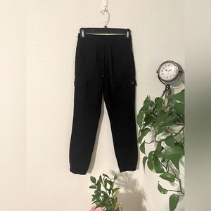 Brand New Size Small Soft felt Black Cargo pants